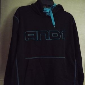 And1 Hoodie for Men Size M